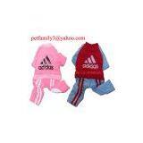 Adidas Pet Sport Suit in Blue&pink thumbnail-1