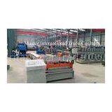 Trapezoidal Z Purlin / Roofing Sheet Roll Forming Machine 4kw Automatic Cutter