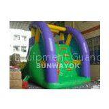 Custom 0.55 mm PVC / Plato TM Inflatable Water Slide With Climber for Aqua Park thumbnail-1