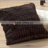 PV PLUSH CUTING FABRIC CUSHION thumbnail-1