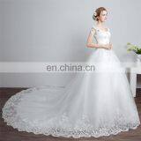 HS1606 Vintage Wedding Dress Customized Plus Size Beach Mermaid Bridal Gown thumbnail-2