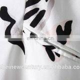 Girls Clothes Custom Jacket Women Without Coats Wholesale Trees Leaf Printed Fall Long Vest Clothing Suit Collar Vest 2015 thumbnail-5