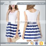 Fashion Tshirt Match Stripe Skirt Dress 2016 Summer Women Clothing Alibaba