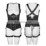 Punk Rave Gothic Black Underbust Corset-body Harness Y-767 thumbnail-1