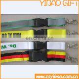 custom promotional cheapest simple safty buckle lanyards with customer's logo