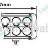 New cr ee 12v 4x4 Atv Double Row Led Light Bar High Power Car Led Lamp thumbnail-4