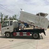 Enclosed truck dongfeng 5 tons