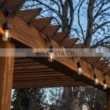 Outdoor String Lights Set E26 E27 E12 E14 S14 Edison Bulb Included Waterproof Connectable LED Commercial String Light thumbnail-3