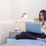 Самый продаваемый столярный светильник QI с беспроводной зарядкой, USB и LED, современный письменный светильник thumbnail-6