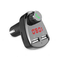 G13 Wireless Bluetooth FM Radio Adapter Music Player FM Transmitter Car Kit With Hands Free Calling thumbnail-3
