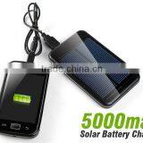 2014 New Design Solar Power Bank 5000mah