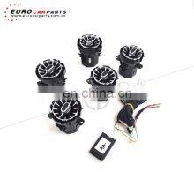 2014-2017 Year Atmosphere Lamp A Class W176 Air Vent Cover Fit for W176 Air-condition Cover With Colors 5 Pieces Interior Vents thumbnail-1