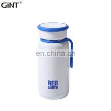 Hot Selling Double Wall Mini Insulated Milk Bottle Stainless Steel Thermal Mug Potable Tumbler Small Size With Rubber Ring thumbnail-5