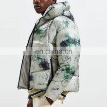 Factory Outlet 2021 Christmas Newest Low Price Customized Men's Winter Jacket Street Style Printed Warm Thick Bubble Down Jacket thumbnail-4