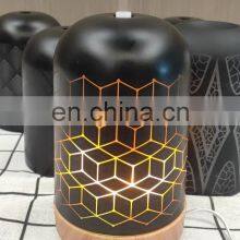 Customized 3D Atomized Simulation Flame Light Glass Aroma Essential Oil Cool Mist Spray Creative Humidifier Flame Diffuser thumbnail-5