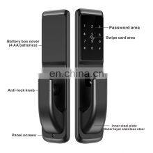 Encrypted Hot Sell Card Home Security Finger Print Biometric Fingerprint Door Locks Door Lock Smart Locks thumbnail-5