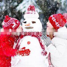Customized 100% Acrylic Knitted Full Finger Children Kids Winter Warm Gloves Magic Glove thumbnail-3
