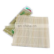 Eco-friendly China craft hand-woven bamboo sushi roll 24cm 27cm