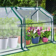 Sturdy Portable 3 Zipper Doors Outdoor Home pc Garden Mini Greenhouse for Plants thumbnail-4