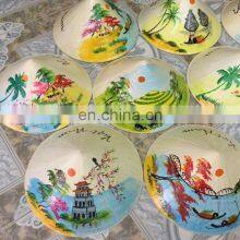 Hot Sale Traditional Vietnam Palm Leaf Conical Hat Paint & Personalize a Vietnamese Non La Manufacturer Supplier