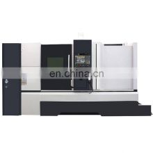 efficient TX700 3-axis CNC turning center lathe machine with 12-station power turret for metalworking