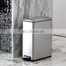 45L Rectangular Metal Home Kitchen Dustbin/garbage Can thumbnail-3