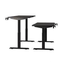 LED Home Office Electric Standing Desk Height Adjustable Computer Desk thumbnail-3