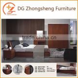 CIFF New Model Bedroom Furniture Leather bed
