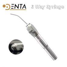 Straight Dental Air Water 3 Triple Three Way Syringe Handpiece Handle Tubing With 2 Nozzles Tips Tubes For KAVO SIRONA ,FONA