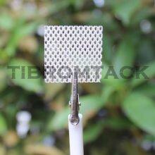 10 Pieces Platinum Coated Titanium Mesh Electrode With 1 Holder for Electrochemical Reaction thumbnail-1