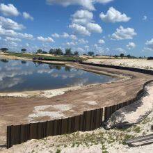 2025 High Quality Double Hole PVC Trench Sheet Pile Plastic Sheet Pile for Temporary Cofferdam thumbnail-3