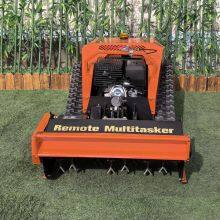 Vigorun Tech MTSK800 Industrial Grade Self Propelled Remote Controlled Rubber Track Flail Mulcher 420cc Gasoline Engine thumbnail-2