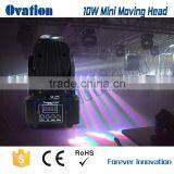 Guangzhou Mini Led Moving Head Stage 10W RGBW Light Beam thumbnail-4