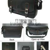 Hot Sale Classic High Quality Men Messenger or Shoulder Bags Black Colour pu thumbnail-1