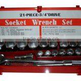 Auto Tool Set 21pcs Metric Size