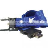 Blue Lanyard With Usb Pendrive 2Gb