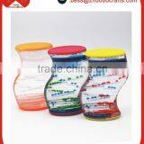 S-type 2 Colors Liquid Oil Hourglass