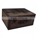 Hot Selling French Vintage Storage Box, Designer Graphics Vintage Industrial Style Furniture
