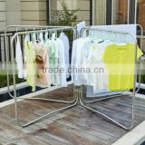 High quality stainless steel extendable clothing rail 3S-119
