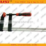 F Clamp With Bouble Color Plastic Handle thumbnail-1