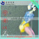 Shahe Haojing Clear Printing Diamond Amber Beehive Patterned Glass Figured Glass Rolled Glass thumbnail-4