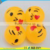 Hot Selling High Quality Novelty Design Emoji With Flying Kiss Face Splat Ball Toy thumbnail-1