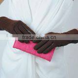 Best Feeling Girls Coffee Wool Gloves for Sale thumbnail-1