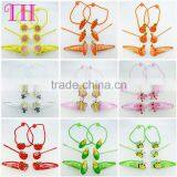 Low Price Factory Hair Accessories Custom Non-toxic Nylon Elastic Band Resin Hair Barrette Girl Kid Hair Accessory Set thumbnail-2