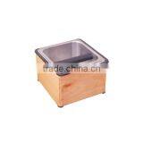 Wooden Counter Top Knock Box