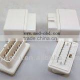 White ELM327 OBD2 Connector J1962m Plug With Enclosure thumbnail-1