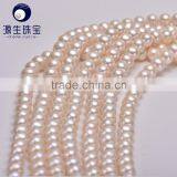 white 10-11mm fresh water cultured pearls strands wholesale for making pearl jewelry necklace