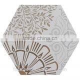 100*200*175mm Hexagon Tile Kitchen Bathroom Mosaic Tile Porcelain Floor Tile thumbnail-2