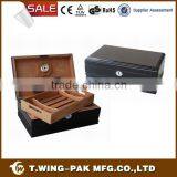 Handmade Spanish Cedar Cigar Humidor With Tray for 100 Cigars