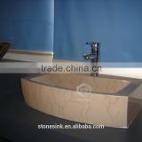 2015 ICOstone new design single marble sink price
